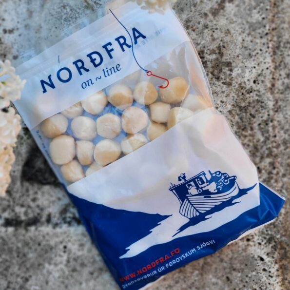 delikate, færøske kammuslinger fra Nordfra