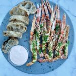 grillede jomfruhummere fra Færøerne