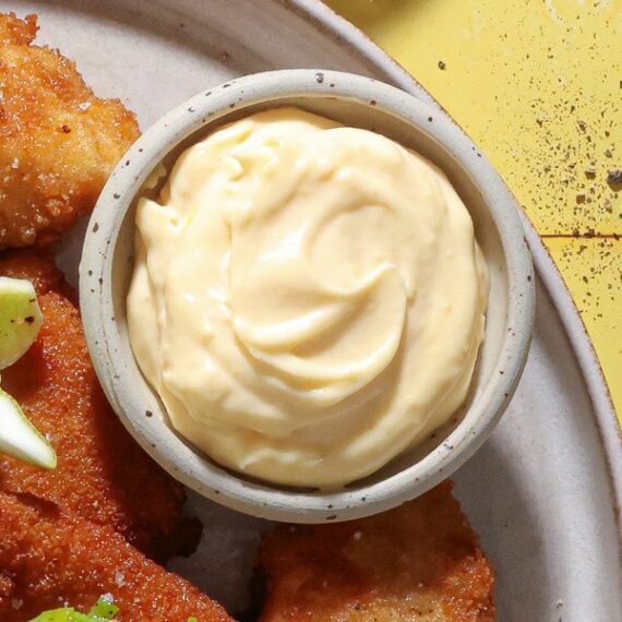 Citronmayo tilbehør til færøsk fisk