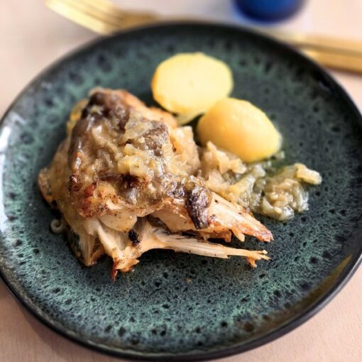 kjálkar - stegte færøske torskekinder